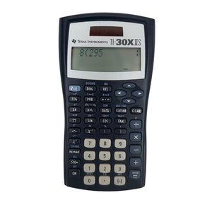 Texas‎ Instruments TI-30XIIS Solar Scientific Two-Line Calculator With Cover